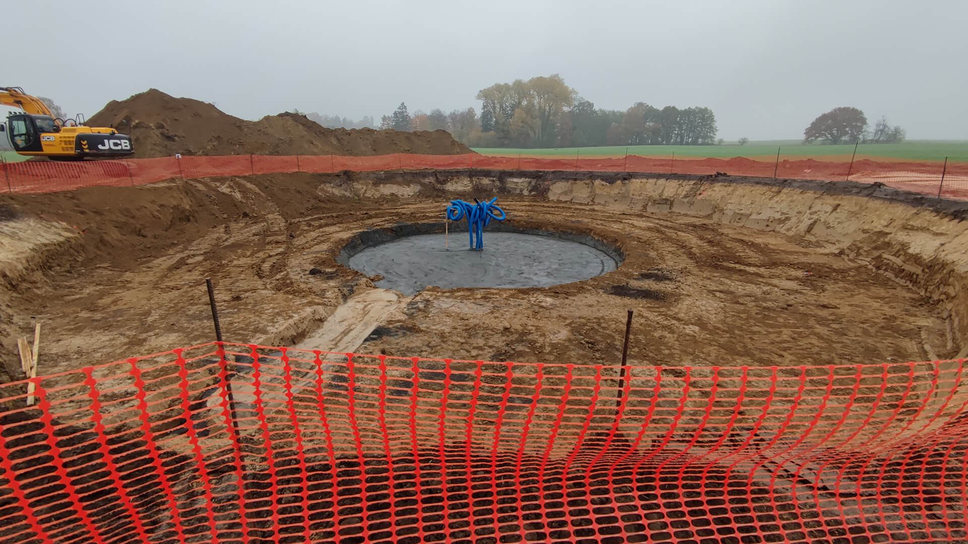 Farma wiatrowa Mierzyn teren roboczy